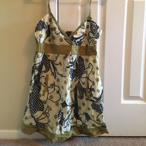 Unit size L spaghetti strap top w/ pockets EUC